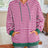 Loose casual striped hooded sweatshirt - V.I.P Digital Presence