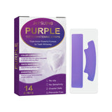 Purple Bright White Dental Stickers, Yellow Stain Removal Deep Cleaning Care For Oral Health Care Dental Stickers - V.I.P Digital Presence