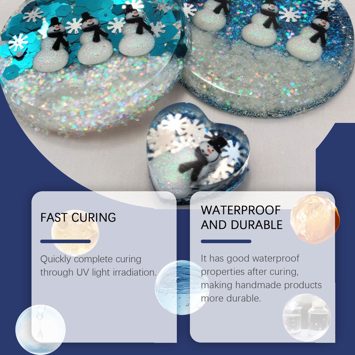 Resin Glue, Handmade Creative Resin Drops High Transparent Quick Drying Glue Odorless Crystal Drops - V.I.P Digital Presence