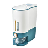 Automatic rice insect proof moisture-proof sealed household food grade large capacity press type metering rice storage bucket - V.I.P Digital Presence