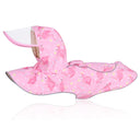New Pet Clothes Waterproof Reflective Cape Raincoat Transparent PU Leather Dog Raincoat