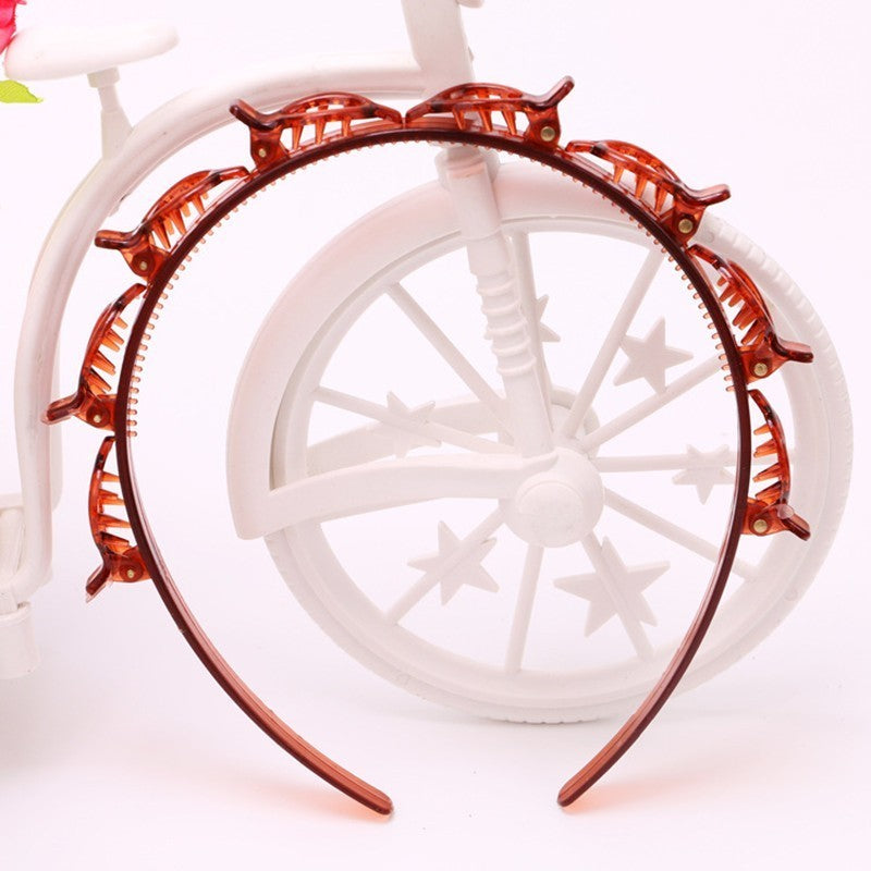 Black Braider Hair Clip Burst Pin Hairdo Bring Hair Hoop Multi-storey Wisp Air Weave Head Hoop Styling Tool - V.I.P Digital Presence
