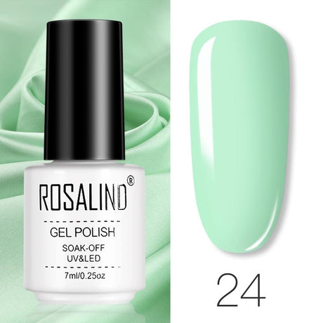 ROSALIND Gel Polish Set Manicure for Nails Semi Permanent Vernis top coat UV LED Gel Varnish Soak Off Nail Art Gel Nail Polish - V.I.P Digital Presence