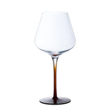 Black and Red Bow Tie Burgundy Wine Glass Pot Belly Home Kitchen Light Luxury Lead-free Crystal Color Glass Wine Original Goblet - V.I.P Digital Presence