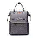 Lequeen Brand Diaper Bag Large Capacity USB Mummy Bag Travel Backpack Designer Nursing Bag for Baby Care - V.I.P Digital Presence