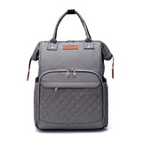 Lequeen Brand Diaper Bag Large Capacity USB Mummy Bag Travel Backpack Designer Nursing Bag for Baby Care - V.I.P Digital Presence