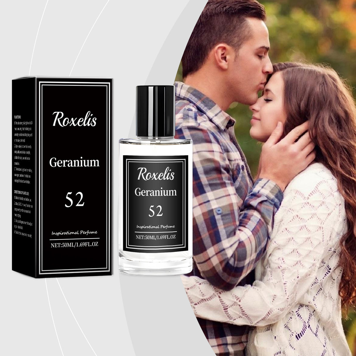 Geranium Inspired Perfume Unique Floral Fragrance Light Fragrance Light Fragrance Elegant Hormonal Fragrance Niche Perfume - V.I.P Digital Presence