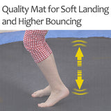 55'' Toddlers Trampoline with Safety Enclosure Net and Balls, Indoor Outdoor Mini Trampoline for Kids - V.I.P Digital Presence