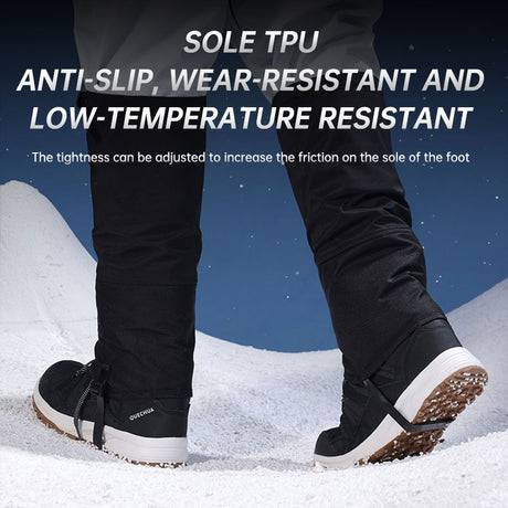 Hiking Skiing Leg Guard Foot Cover Men and Women Winter Outdoor Cold Warm Thickening Waterproof Wear-resistant Leg Cover - V.I.P Digital Presence