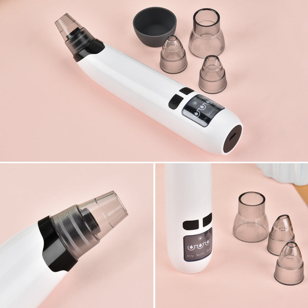 Heating Blackhead Instrument HailiCare Clean Pore Vacuum Cleansing Acne Acne Beauty Instrument - V.I.P Digital Presence