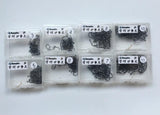 Rompin 50Pcs/box Size #2-15 High Carbon Steel Circle Owner Fishing Hooks - V.I.P Digital Presence