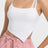 Slit Asymmetrical Neck Active Cami - V.I.P Digital Presence