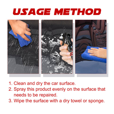 Nano Fix Protection Spray, Car Coating Agent Car Paint Maintenance Coating Crystal Wax Sealing Glaze Coating Spray - V.I.P Digital Presence