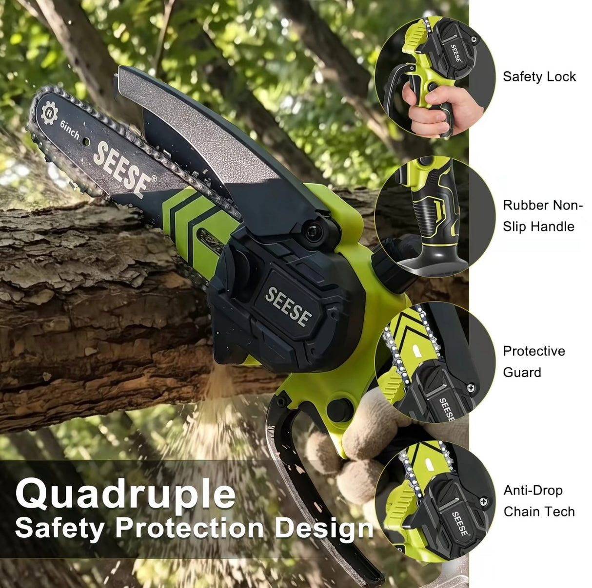 TurboSaw Cordless Chainsaw