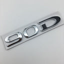 Suitable for Tesla MODEL3 S X Y 75D 85D 90D 100D displacement tail label metal car sticker - V.I.P Digital Presence