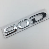 Suitable for Tesla MODEL3 S X Y 75D 85D 90D 100D displacement tail label metal car sticker - V.I.P Digital Presence
