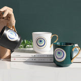 Big eyes mug ceramic water cup ins simple cup - V.I.P Digital Presence