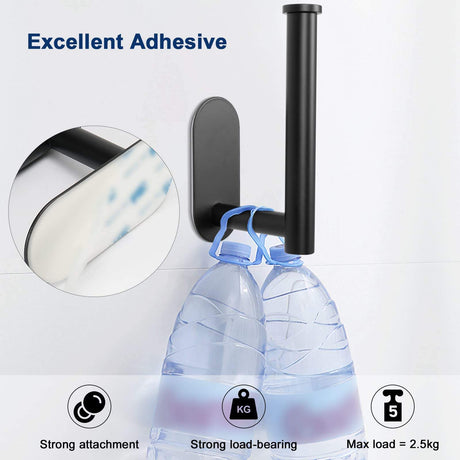 Kitchen stainless steel tissue holder tissue holder storage rack wall mounted perforated bathroom paper roll holder - V.I.P Digital Presence