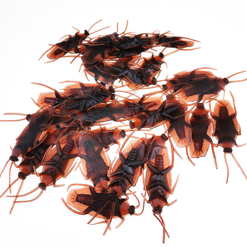 Simulated Cockroach April Fool's Day Toy Shocking Fake Cockroaches Realistic Cockroaches Teasing Little Qiang Teasing Fake - V.I.P Digital Presence