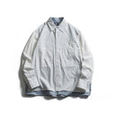 Two piece checkered long sleeved shirt for casual vacation men - V.I.P Digital Presence