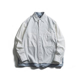 Two piece checkered long sleeved shirt for casual vacation men - V.I.P Digital Presence