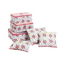 Printed travel storage bag set of 6 pieces, travel clothing sorting bag, waterproof clothing storage bag - V.I.P Digital Presence