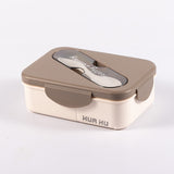 Japanese style simple portable compartment lunch box microwaveable lunch box - V.I.P Digital Presence