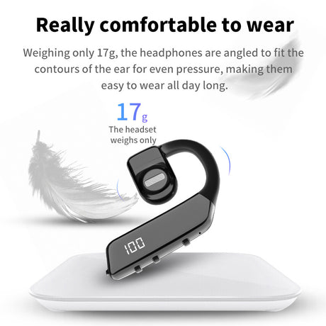 OWS air conduction hanging ear wireless Bluetooth earphones with low latency and long battery life ENC noise cancelling business earphones - V.I.P Digital Presence