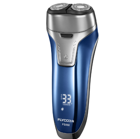 Flyco  Electric Razor 2 independent floating heads Full Body washable Electric shaver FS868 - V.I.P Digital Presence