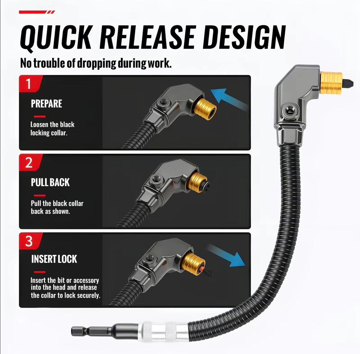 AngleDrill 90-Degree Drill Attachment