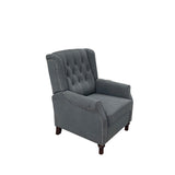 Redde Boo New Design Classic Dark Gray Waterproof Fabric Living Room Pull Button Sofa - V.I.P Digital Presence