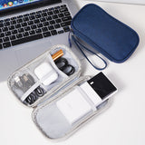 Multi - Functional Digital Accessories Organizer with Multiple - Layer Data Cable Pouch, Dust - proof Headphone Bag and Power Bank Pocket - V.I.P Digital Presence