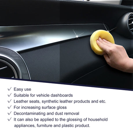 Car Upholstery Repair Spray, Dashboard Upholstery Refurbished Dust Leather Seat Care Agent - V.I.P Digital Presence