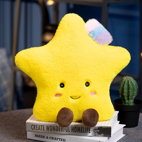 Amuseable Sun Small Sun Pillow Stuffed Toy Moon Cloud Cushion Pillow Doll Doll - V.I.P Digital Presence