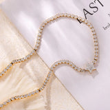 Pendant inlaid with zircon pendant necklace women's necklace high-end accessory - V.I.P Digital Presence