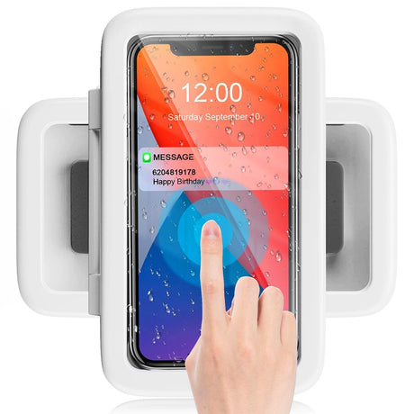 Shower Phone Box Bathroom Waterproof Phone Case Seal Protection Touch Screen Mobile Phone Holder For Kitchen Handsfree Gadget - V.I.P Digital Presence