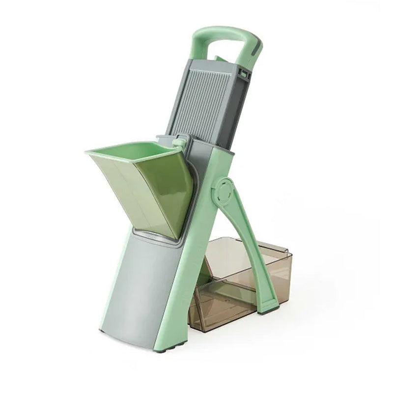 Multifunctional veggie & fruit slicer-grater. Chop, grate, slice potatoes efficiently. Ideal kitchen tool. - V.I.P Digital Presence