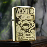 ZORRO Zorro Yellow Cartoon Wanted Brass Kerosene Lighter - V.I.P Digital Presence