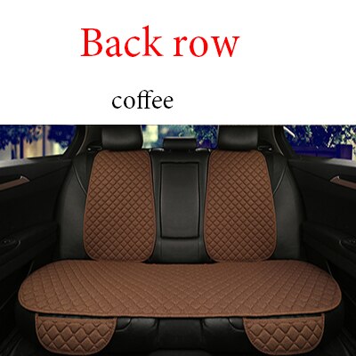 Comfortable Flax car seat cover protector Front or Rear Seat cushion pad cushion back  car accessories Suitable for all car mode - V.I.P Digital Presence
