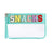 Snack sac de rangement transparent PVC zip pochette broderie lettre Hand Makeup Pack portable pu sac de toilette étanche - V.I.P Digital Presence