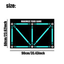 Ball Sensation Training Football Training Mat Anti slip and Wear resistant Rubber Mat Skills Enhancement Indoor Practice Mat - V.I.P Digital Presence