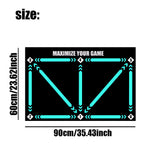 Ball Sensation Training Football Training Mat Anti slip and Wear resistant Rubber Mat Skills Enhancement Indoor Practice Mat - V.I.P Digital Presence