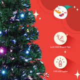 4-piece Christmas artificial tree set, Christmas wreath, wreath and 2 colored light entrance trees, PVC holiday celebration set - V.I.P Digital Presence