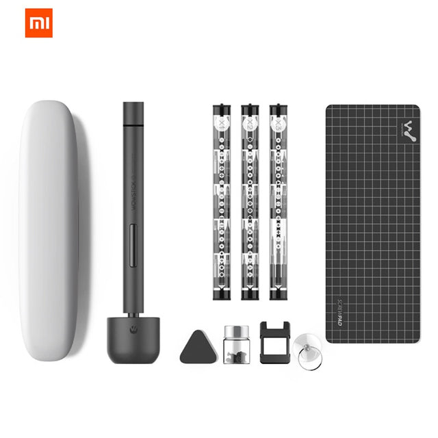 Original XIAO mi mi jia Wowstick 1F + 64 In 1 Elektrische Schraube mi fahrer Cordless Lithium-ionen Ladung LED Power Schraube mi jia fahrer kit - V.I.P Digital Presence