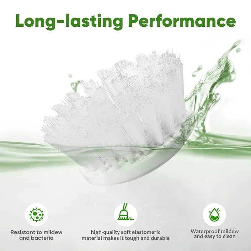 New Electric Spin Scrubber,Bathroom Cleaning Brush Power Scrubber with 5 Replaceable Brush Heads, 5 in 1 Electric Cleaning Brush - V.I.P Digital Presence