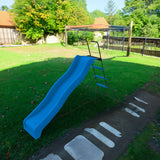 XSL003 2.2M kids plastic slide indoor Freestanding playground equipment children plastic slide kids indoor slide blue - V.I.P Digital Presence