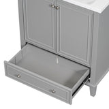 30 inch bathroom vanity no sink  base only gray - V.I.P Digital Presence