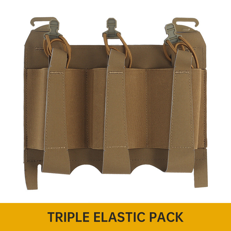 Outdoor 5.56 Triple Magazine Pouches Tactical Pouch Molle Mag Pouch for Hunting Vest - V.I.P Digital Presence