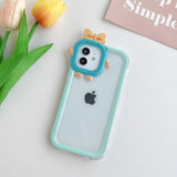 Multi Color Small Monster Lens For Apple iPhone 14maxe Phone Case Angel Eye 12pro Transparent TPU13/XR Soft Cover