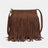 Suede Fringe Shoulder Bag - V.I.P Digital Presence